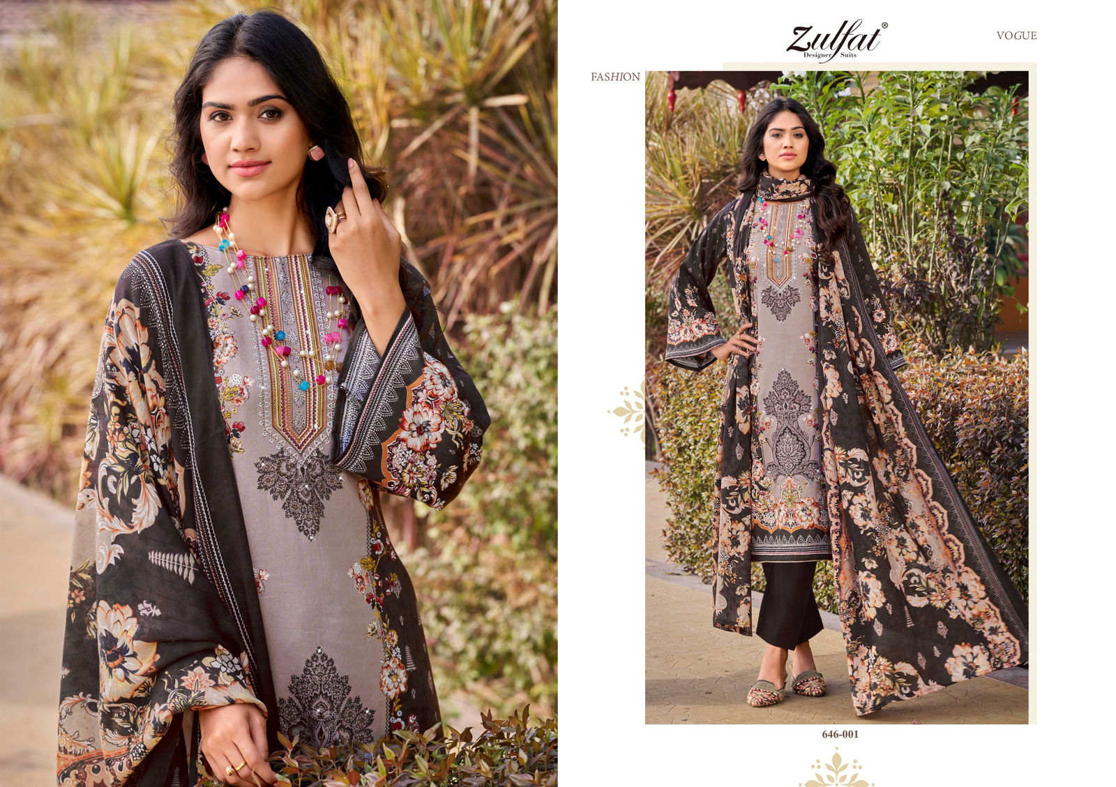 Raabta Vol 6 By Zulfat Jam Cotton Printed Dress Material Suppliers In India